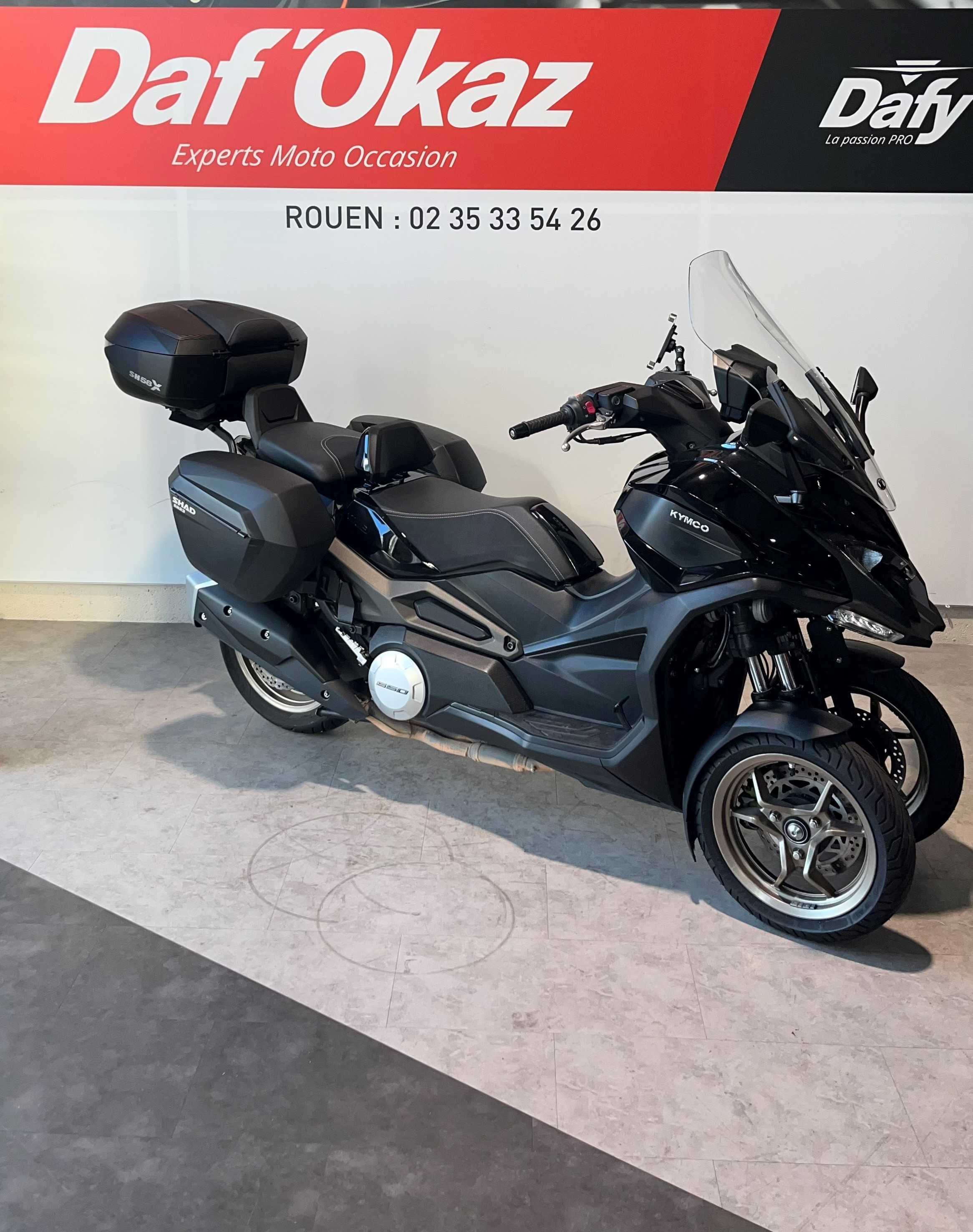 Kymco CV3 2024 HD vue 3/4 droite