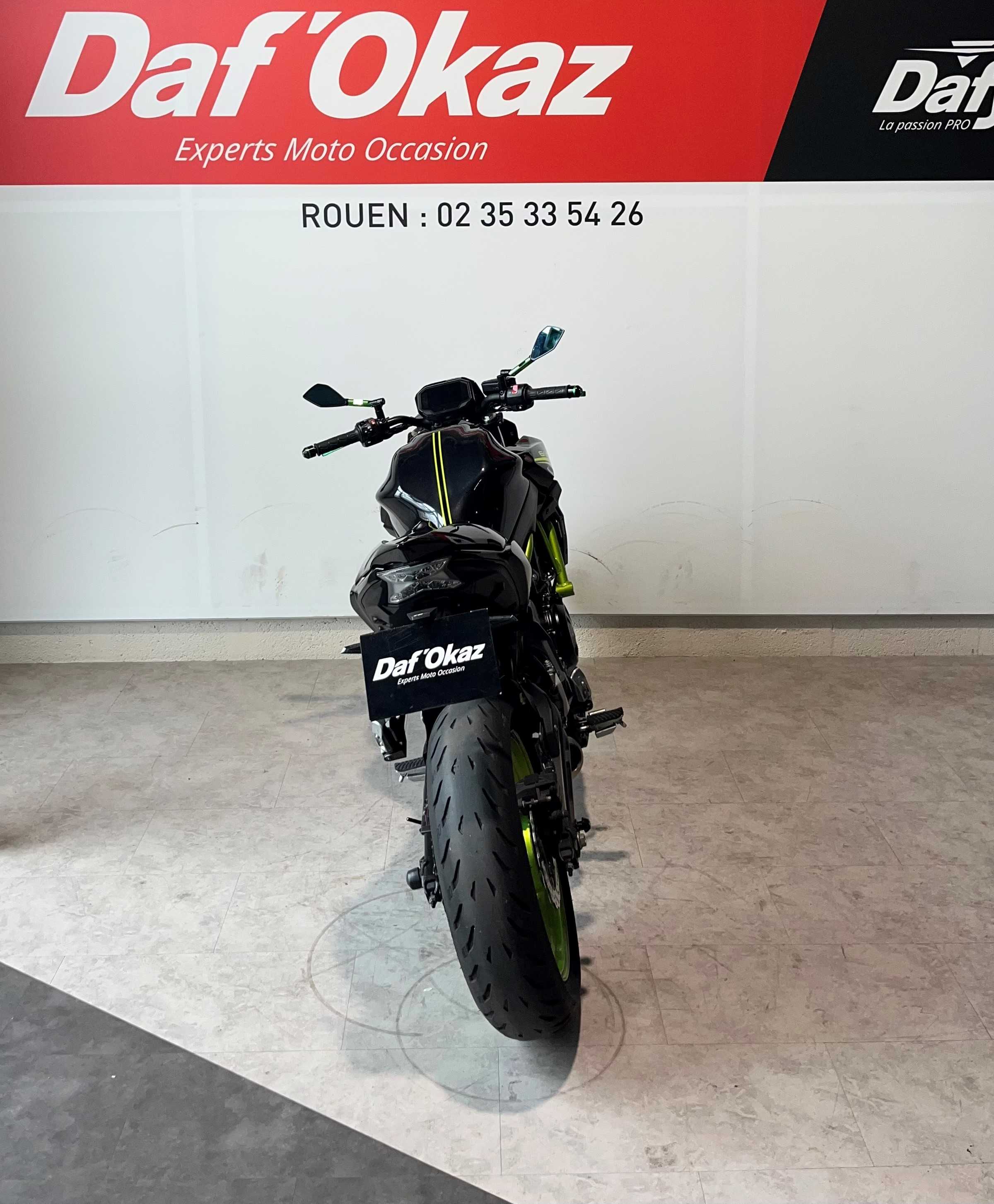 Kawasaki Z 650 2021 HD vue arrière