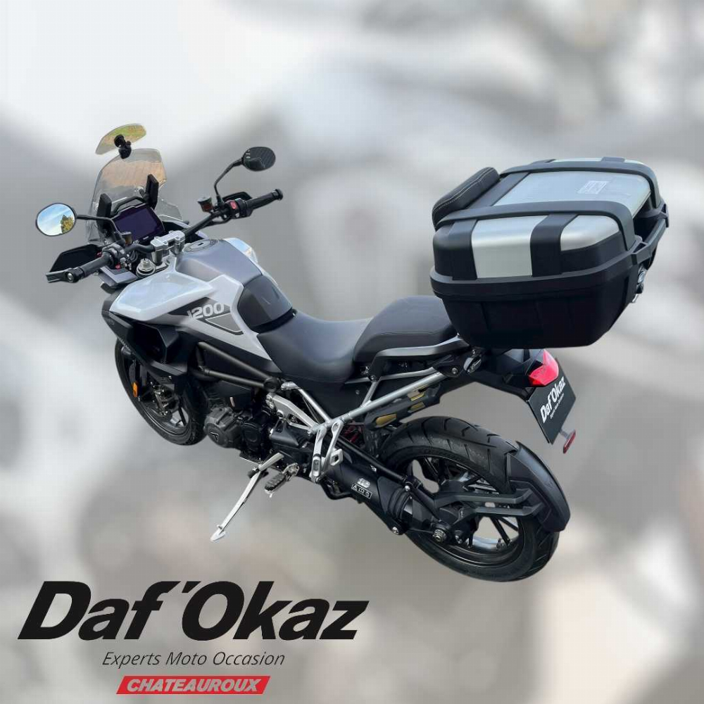 Triumph 1200 Tiger GT Pro 2023 vue arrière