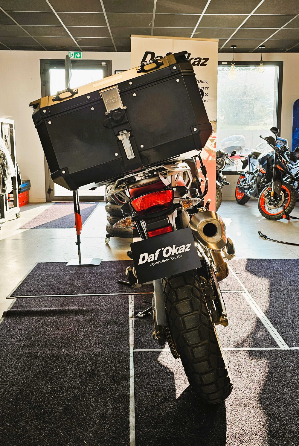 BMW F 850 GS 2019 vue arrière