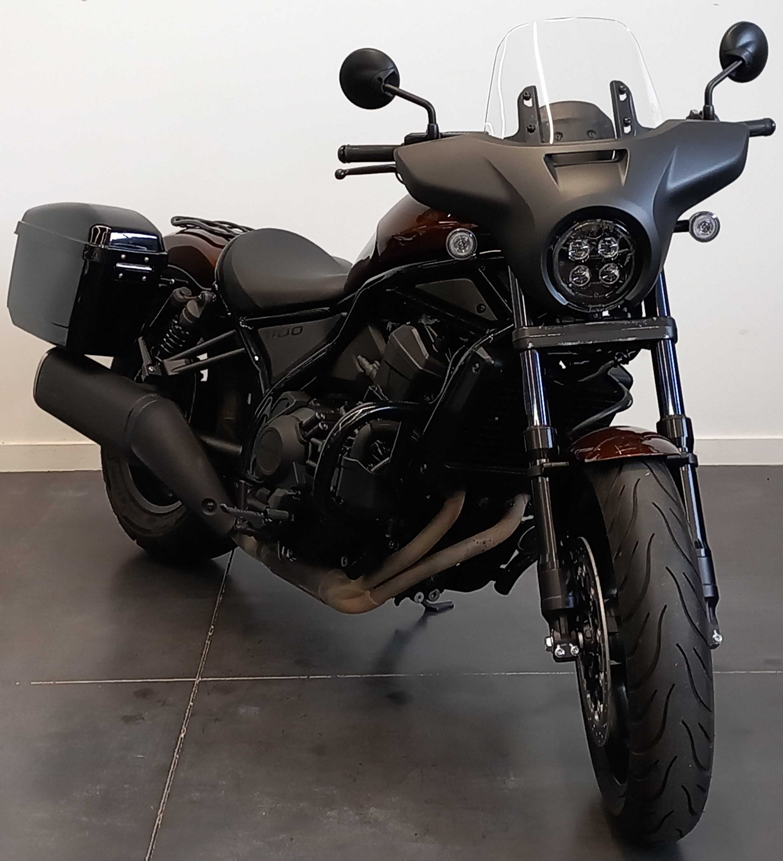 Honda CMX 1100 Rebel 2022 HD vue 3/4 droite