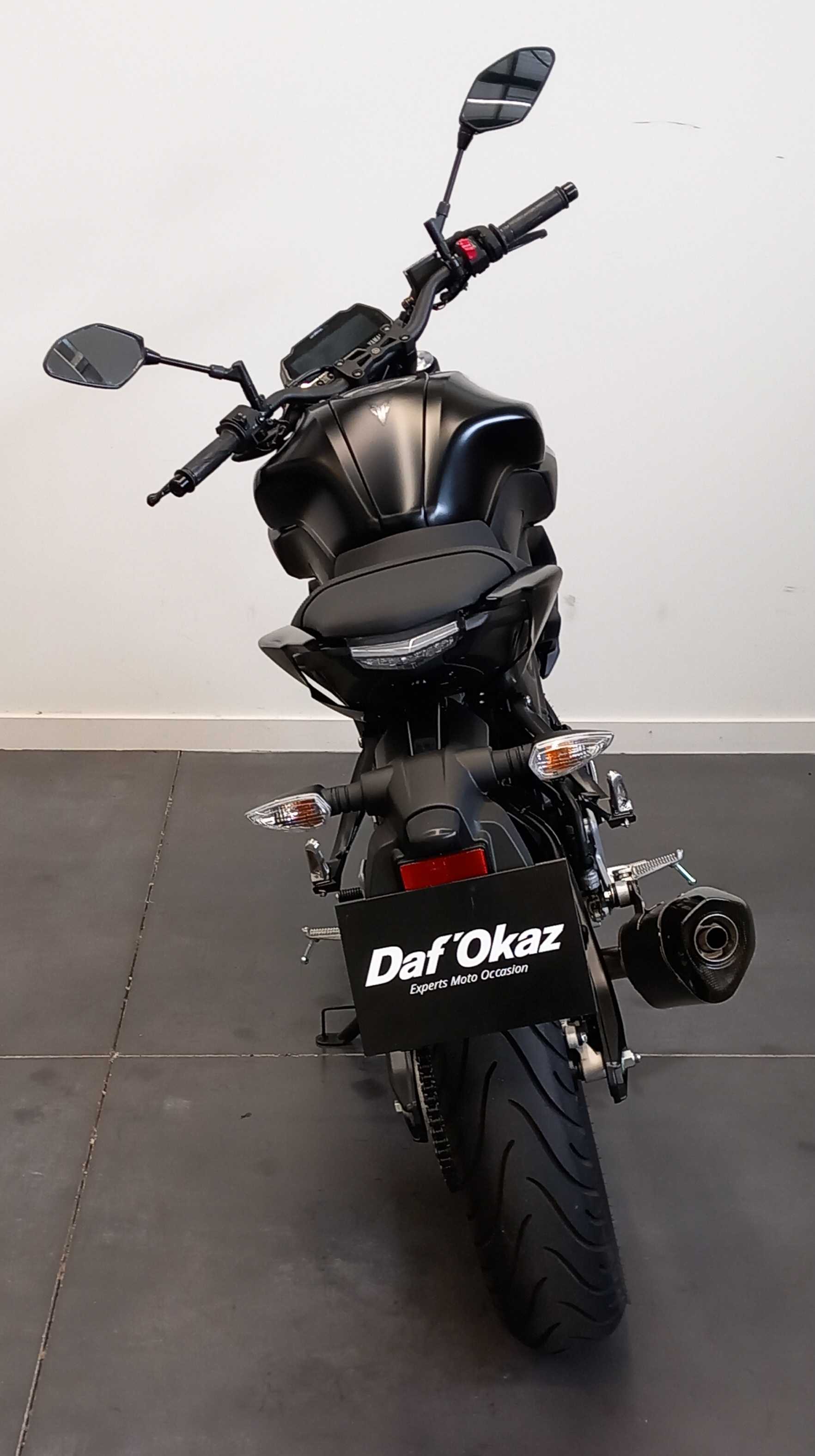 Yamaha MT 125 ABS 2021 HD vue arrière