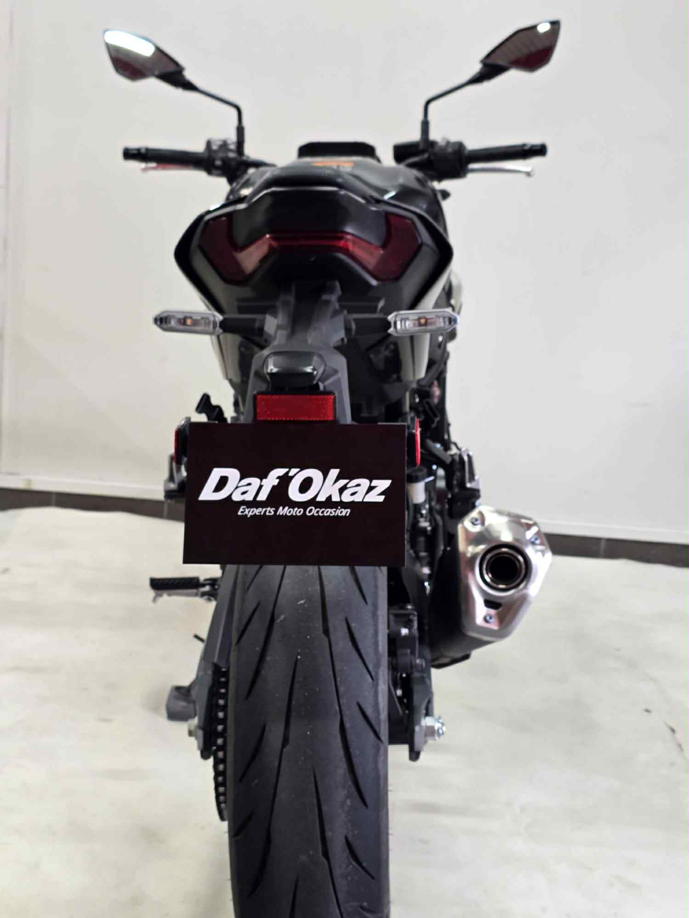 Kawasaki Z 900 A2 2023 vue arrière
