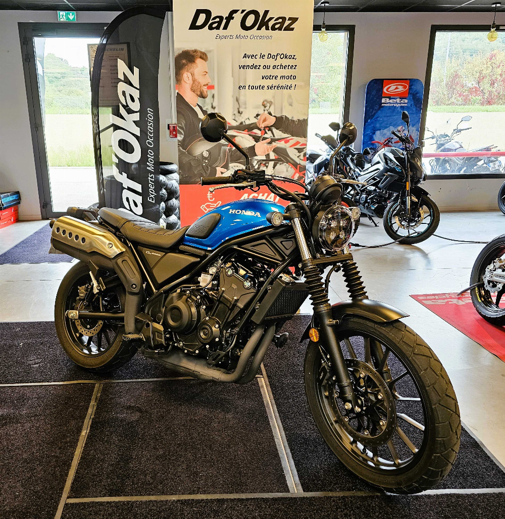 Honda CMX 500 ABS CMX Rebel A 2025 vue 3/4 droite