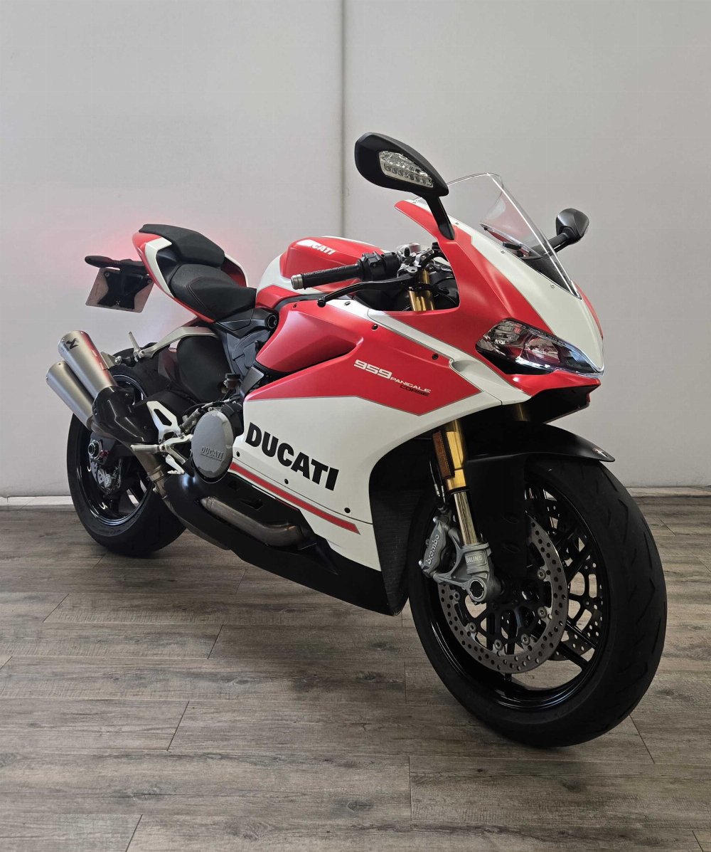 Ducati 959 Panigale Corse 2018 vue 3/4 droite