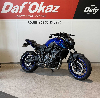 Aperçu Yamaha MT-07 700 A2 2023 vue 3/4 droite
