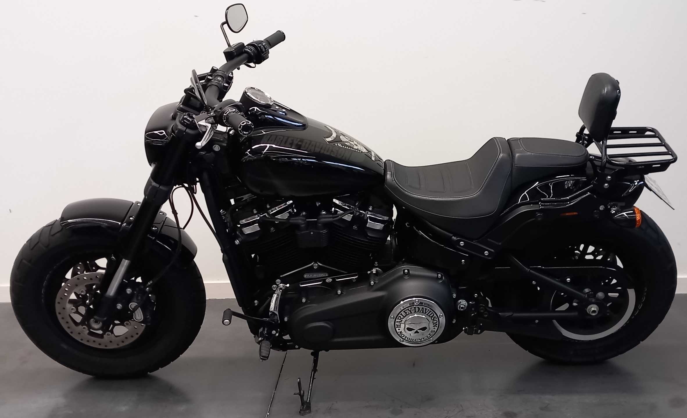 Harley-Davidson FXFBS 1868 ABS FXFBS Softail Fat Bob 114 A 2018 HD vue gauche