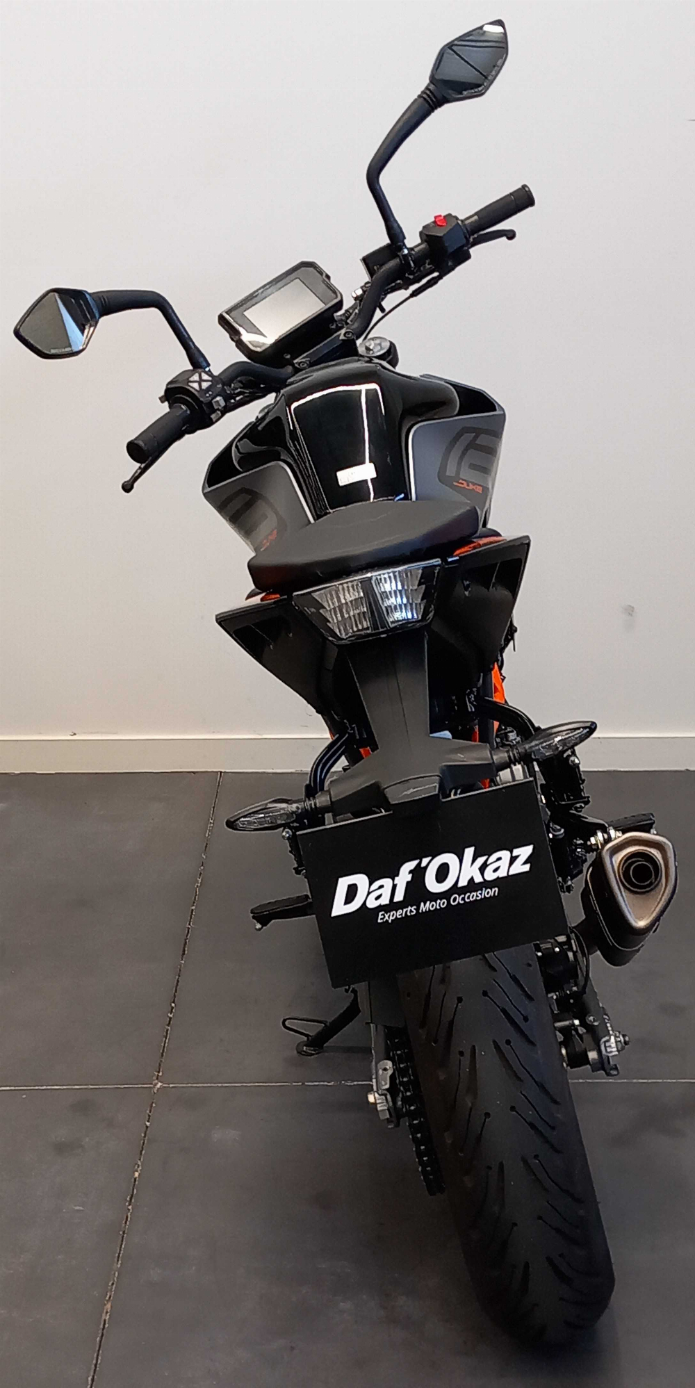 KTM 125 Duke 2021 vue arrière