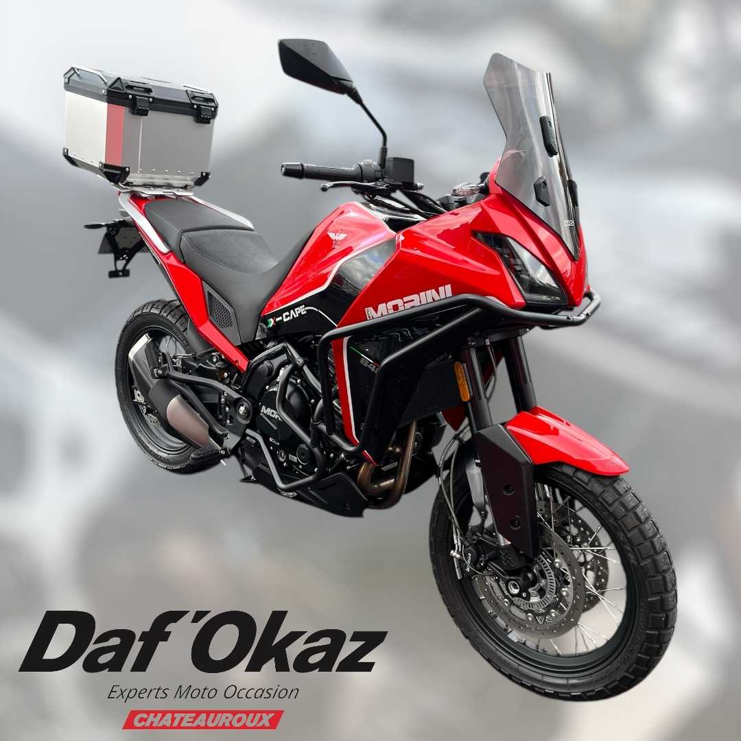 Moto Morini X-CAPE 650 2023 HD vue 3/4 droite