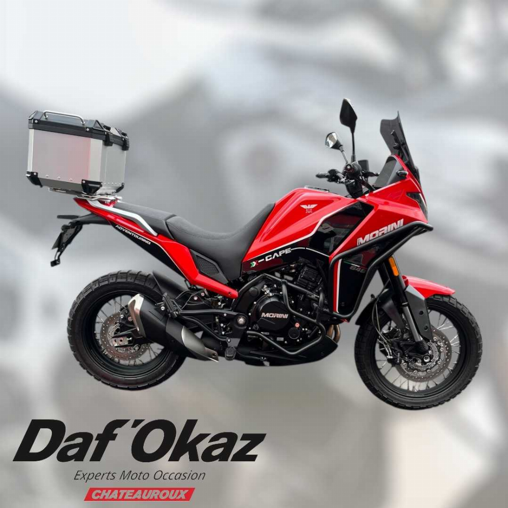 Moto Morini X-CAPE 650 2023 vue avant