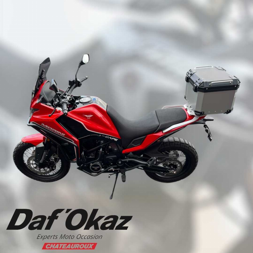 Moto Morini X-CAPE 650 2023 vue arrière