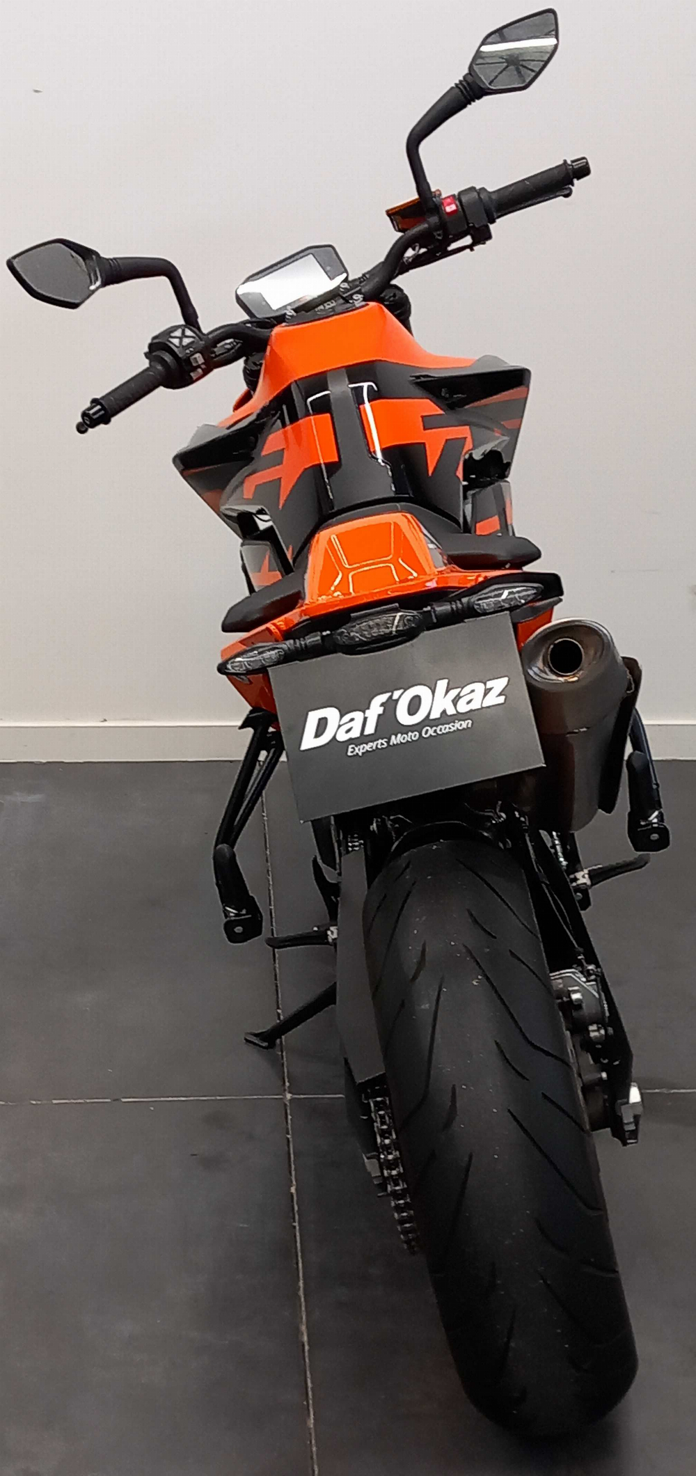 KTM 890 Duke 2022 vue arrière