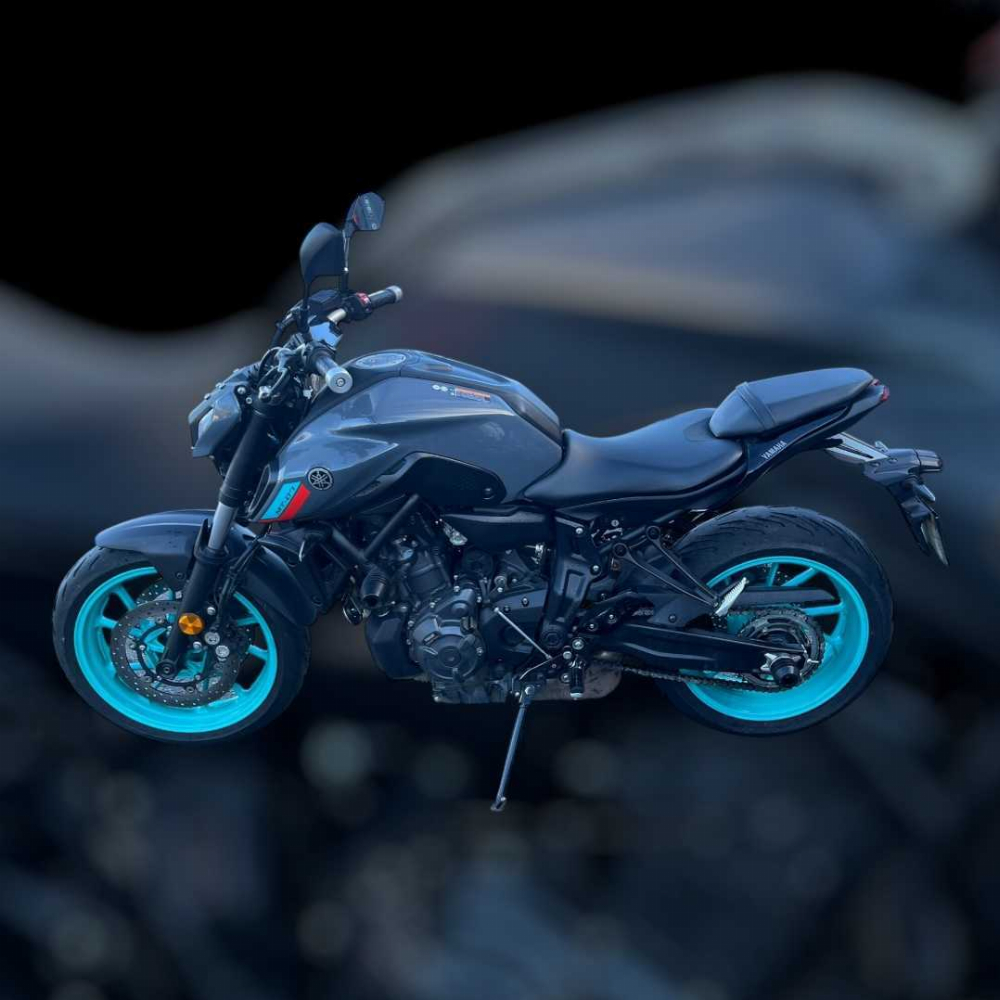 Yamaha MT-07 35KW 2023 vue arrière