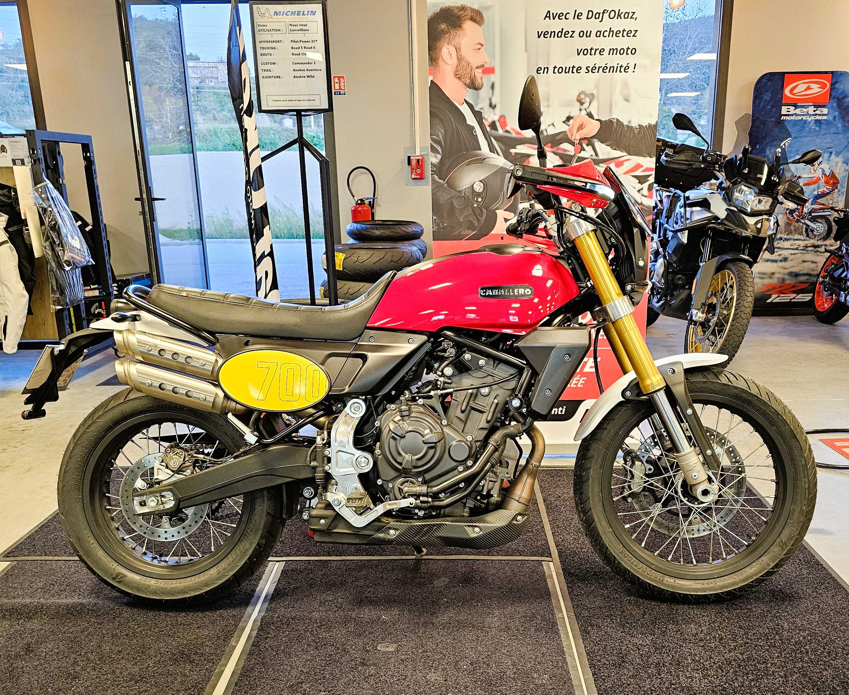 FANTIC CABALLERO 700 700 CABALLERO 2024 HD vue gauche