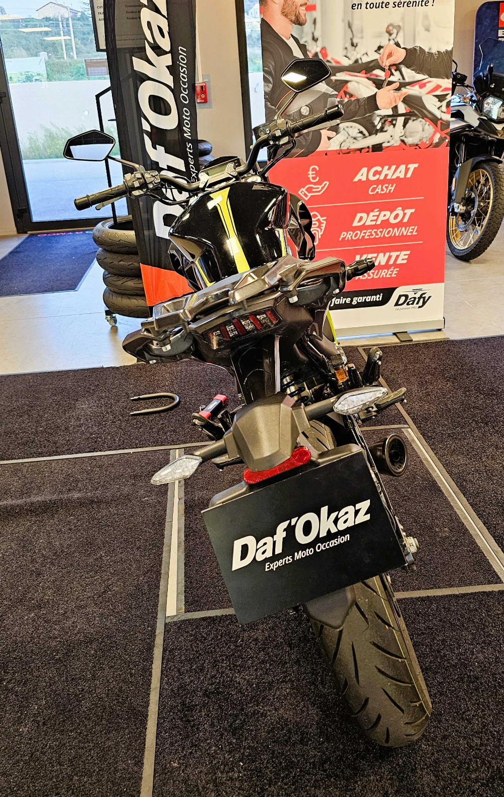 Zontes 125 U ABS U ABS 2024 vue arrière