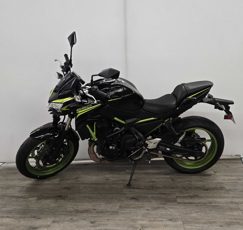 Kawasaki Z 650 2021 vue gauche