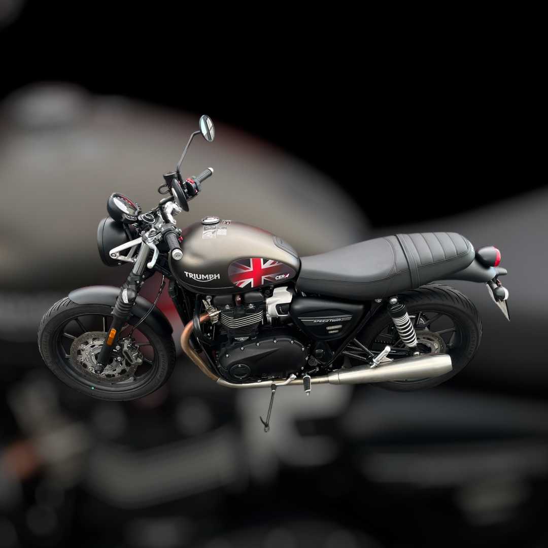 Triumph 900 Speed Twin 2023 HD vue arrière