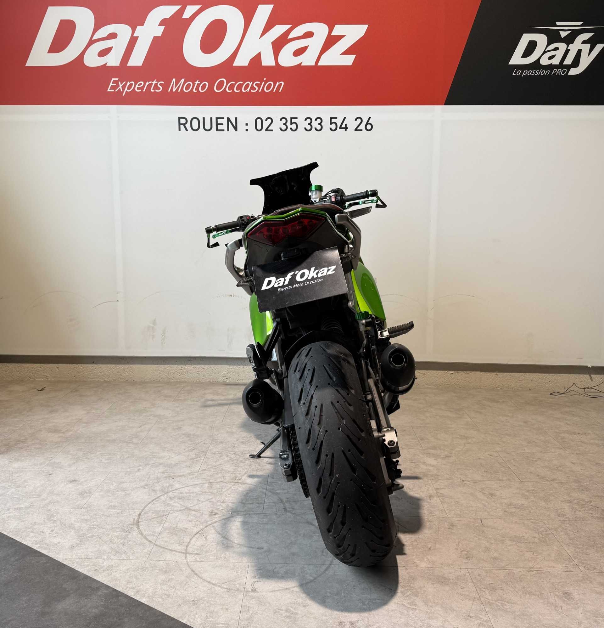 Kawasaki Z 1000 SX 2011 HD vue arrière