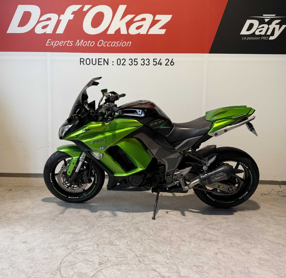 Kawasaki Z 1000 SX 2011 vue gauche