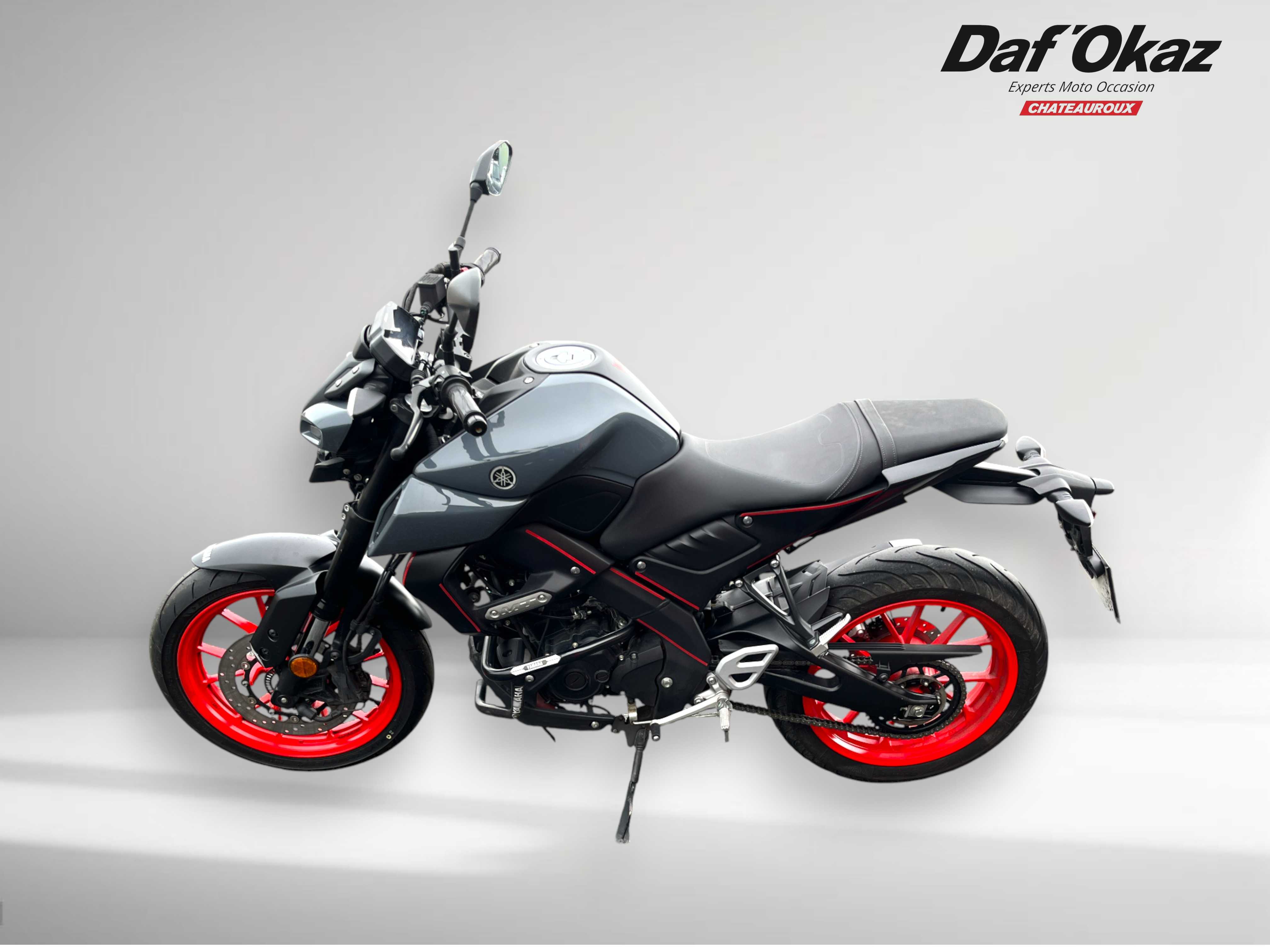 Yamaha MT 125 ABS 2021 HD vue arrière