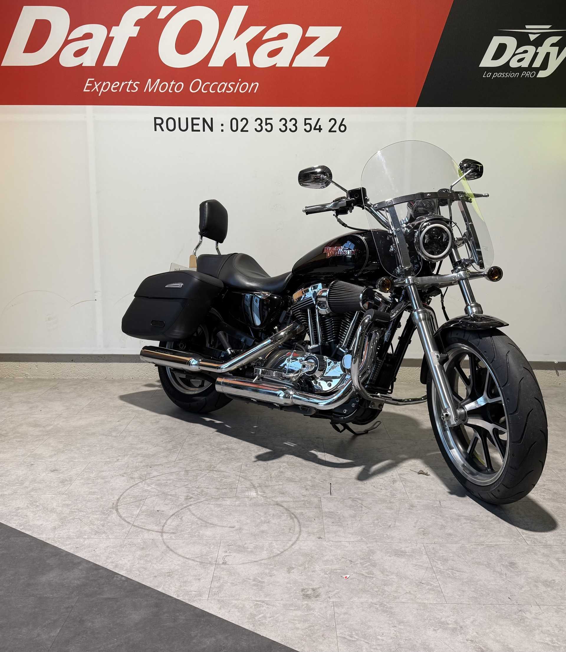 Harley-Davidson XL 1200 T XL Super Low T 2017 HD vue 3/4 droite