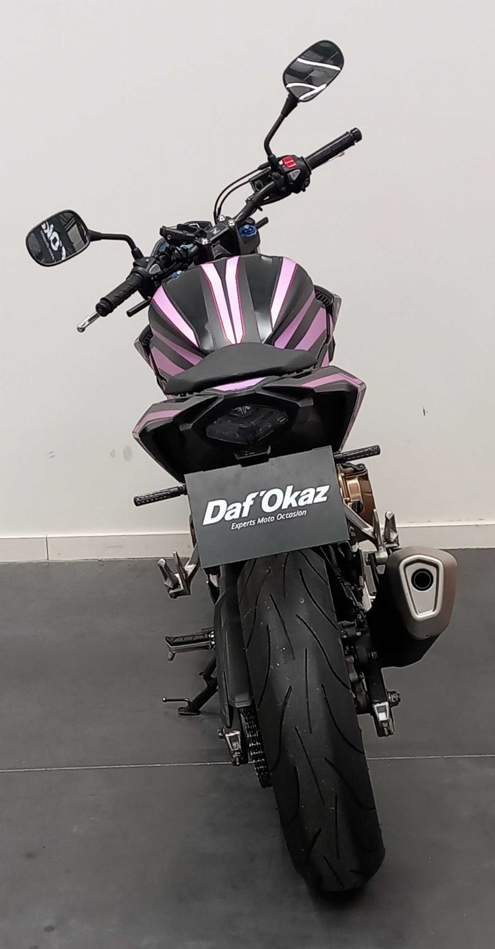 Honda CB 500 F ABS 2017 vue arrière