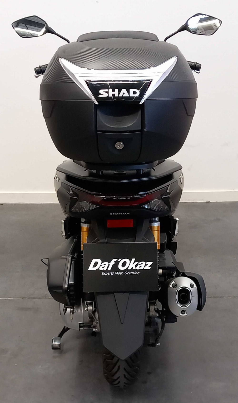 Honda PCX 125 DELUXE 2025 vue arrière