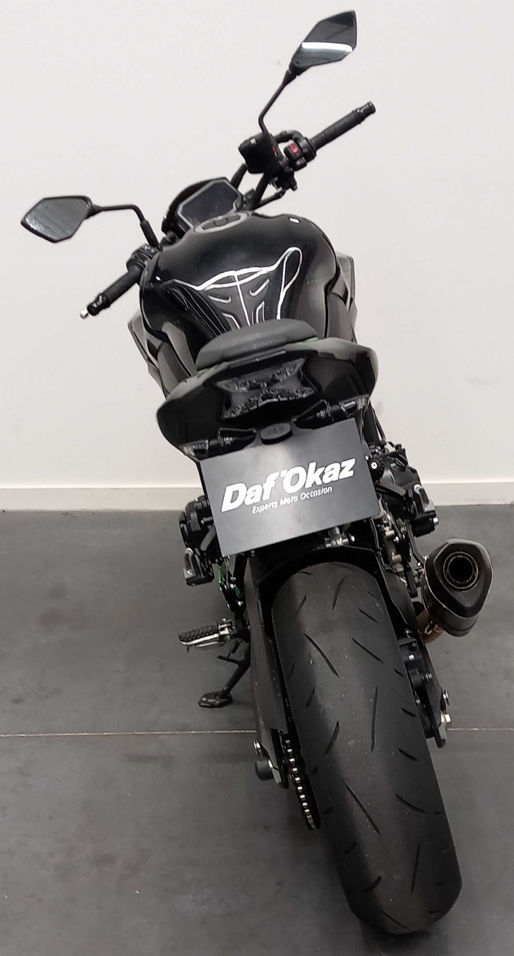 Kawasaki Z 900 SE 2022 vue arrière