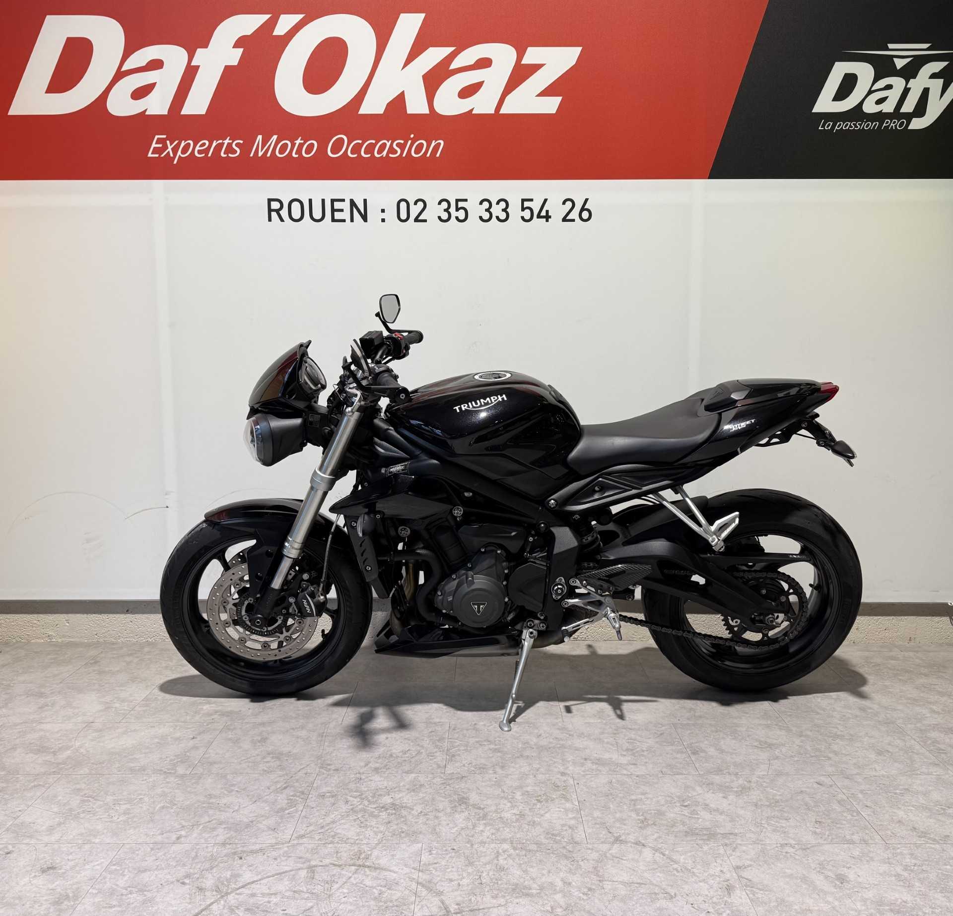 Triumph 660 Street Triple S (A2) 2019 HD vue gauche
