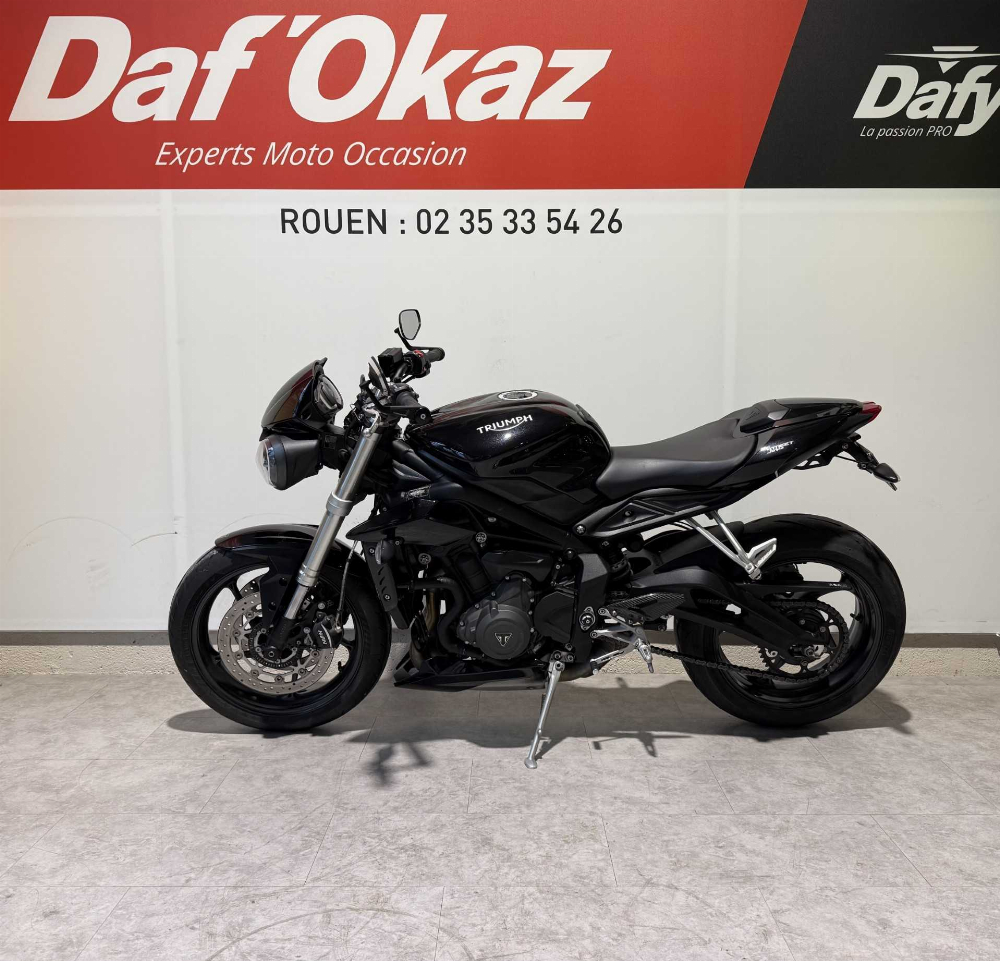 Triumph 660 Street Triple S (A2) 2019 vue gauche