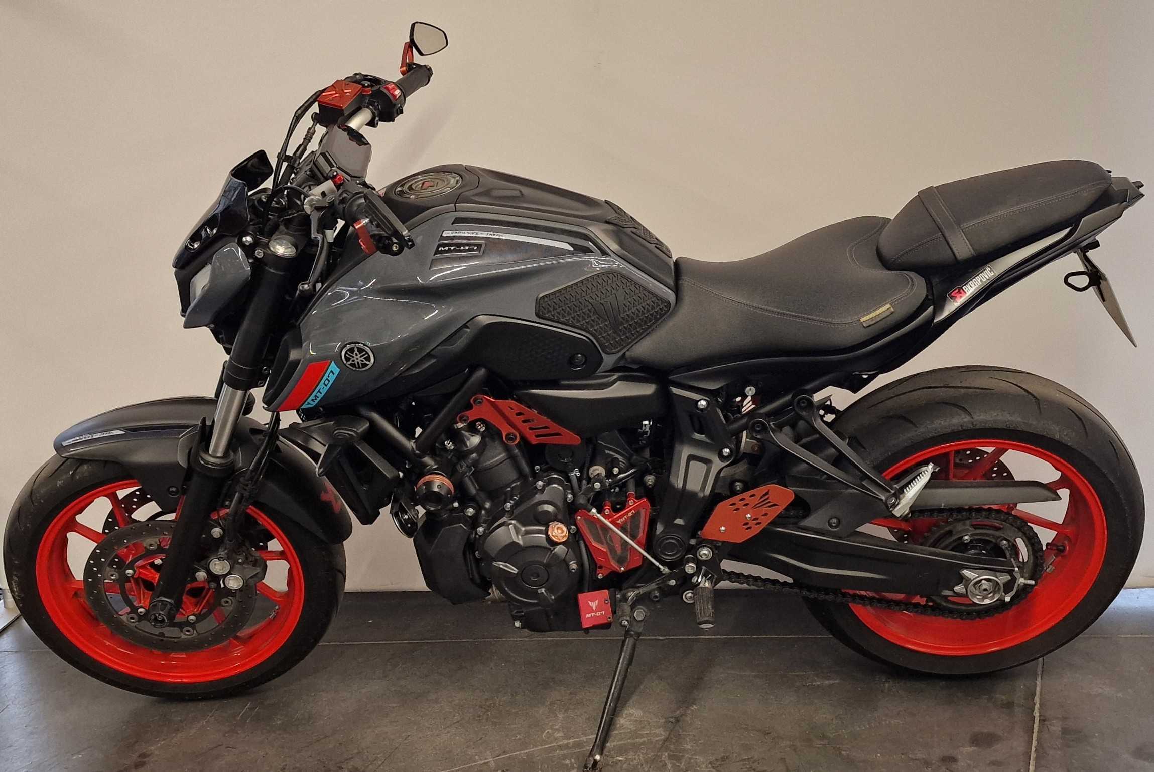 Yamaha MT-07 ABS 2021 HD vue gauche