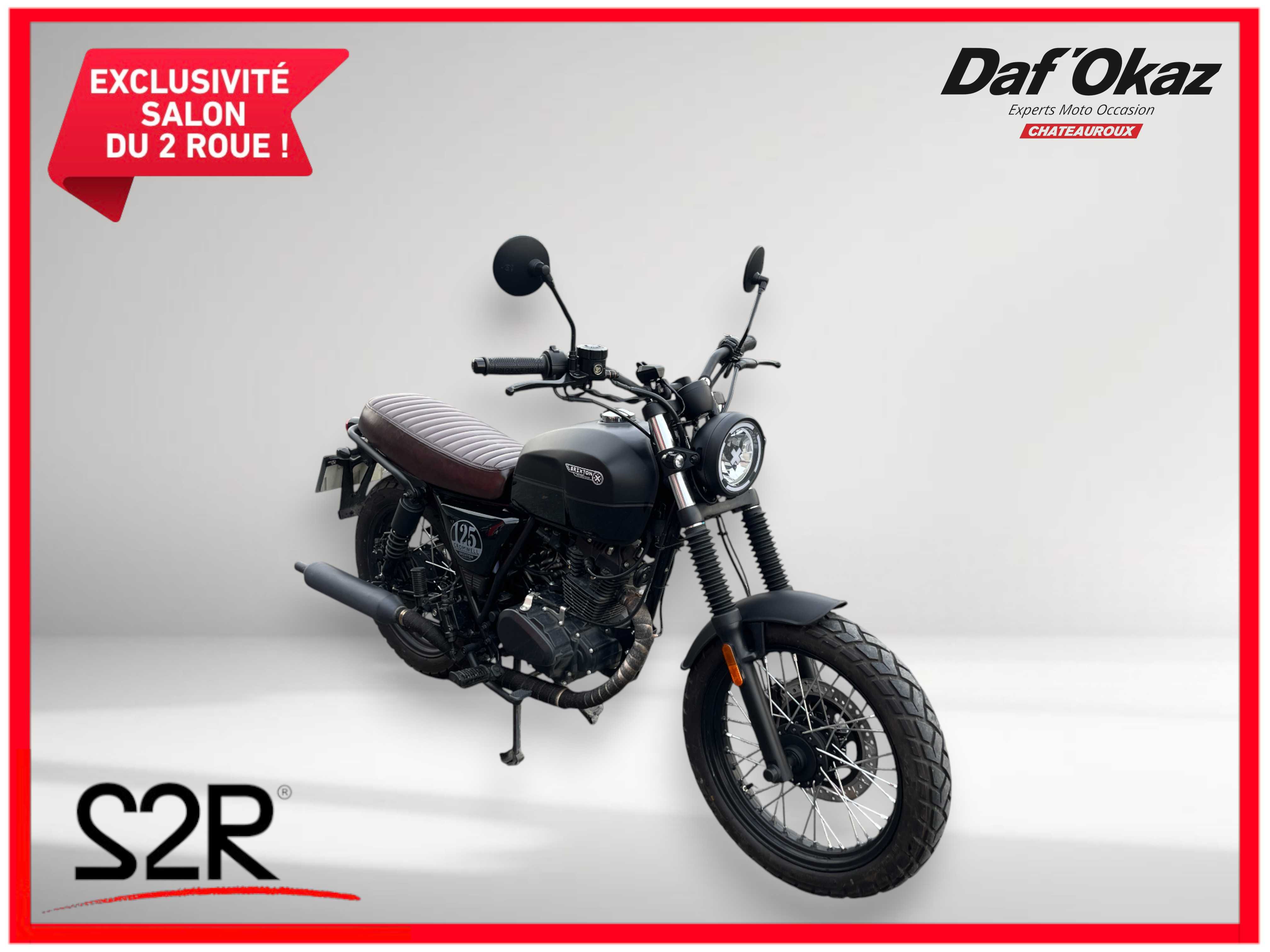 BRIXTON 125 CROMWELL CROMWELL 2024 HD vue 3/4 droite