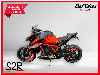 Aperçu KTM 1290 Super Duke R 2021 vue arrière