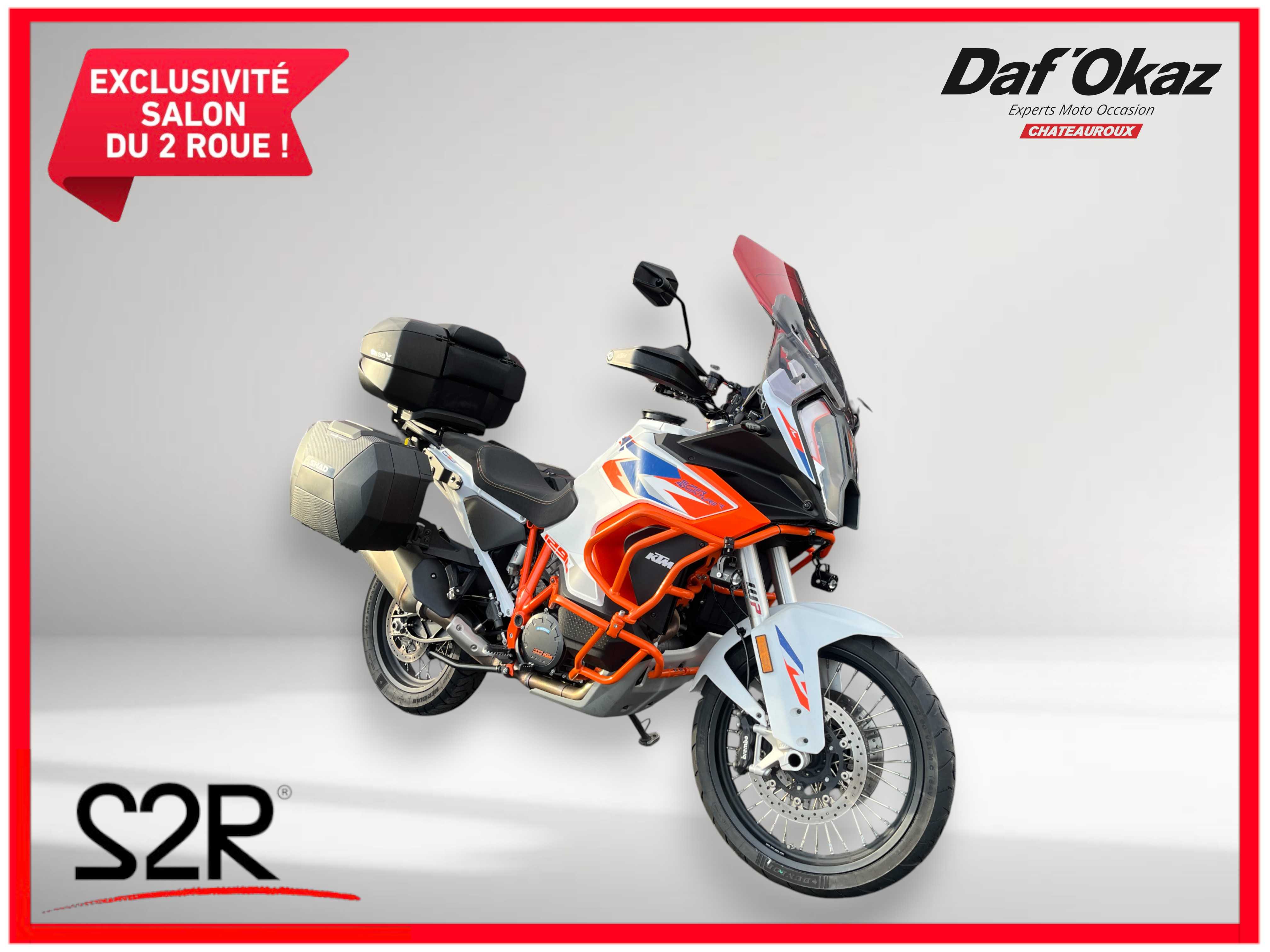 KTM 1290 Super Adventure R 2024 HD vue 3/4 droite