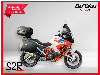 Aperçu KTM 1290 Super Adventure R 2024 vue avant