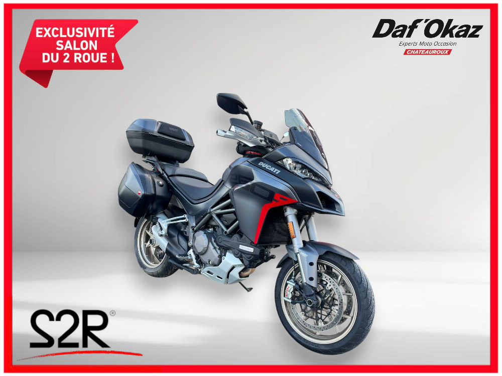 Ducati 1260 Multistrada S 2018 vue 3/4 droite