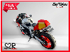 Aperçu Yamaha XSR 900 GP GP 2024 vue gauche