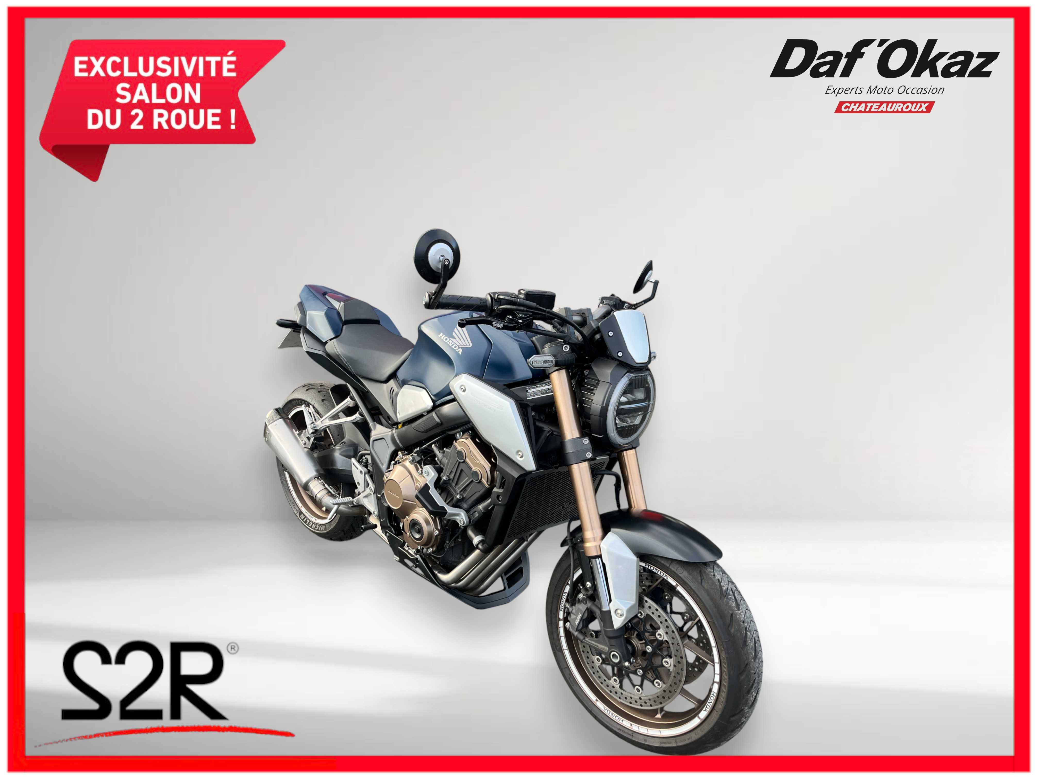 Honda CB 650 R 2019 HD vue 3/4 droite