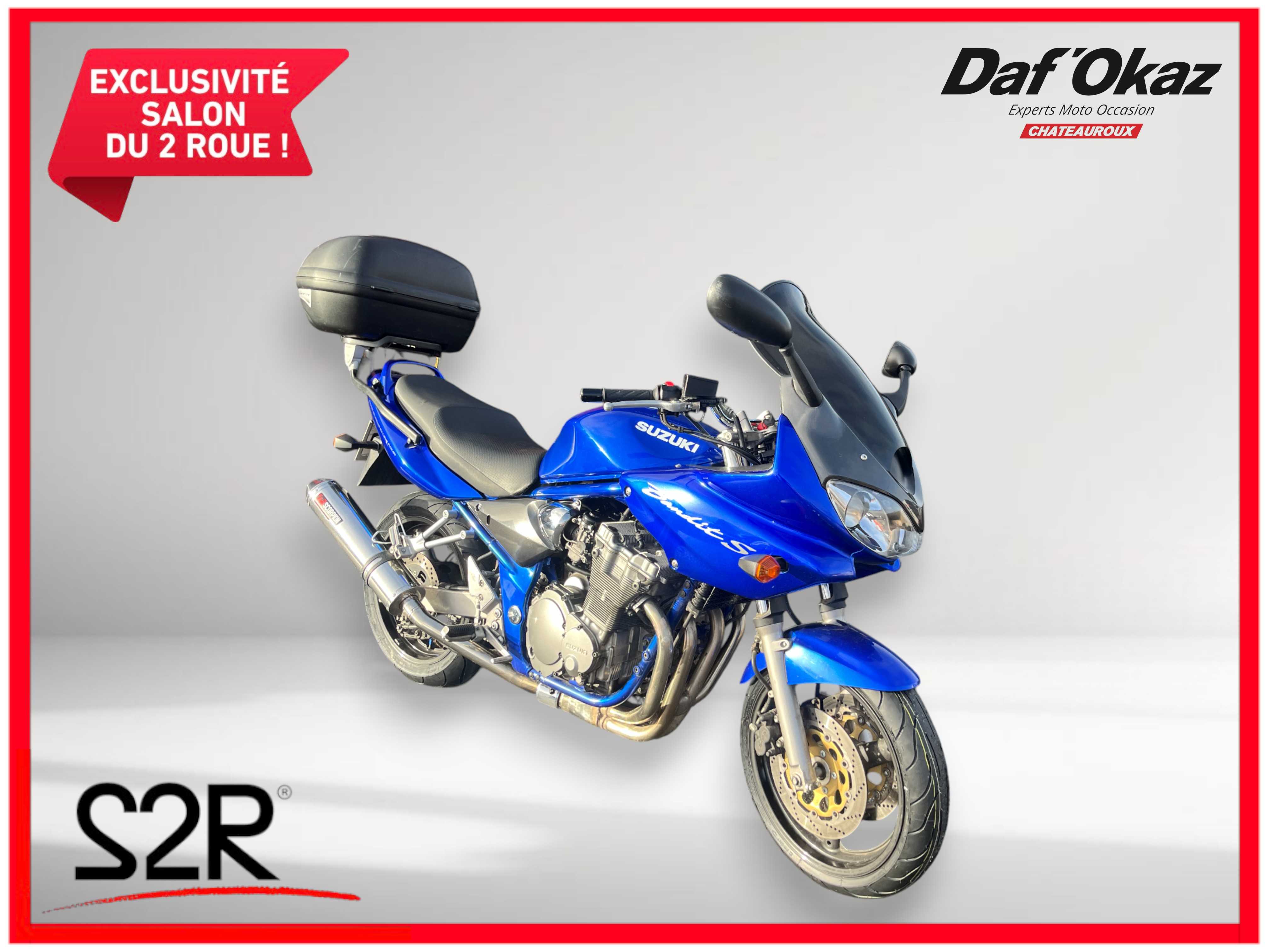 Suzuki GSF 600 S Bandit 2001 HD vue 3/4 droite