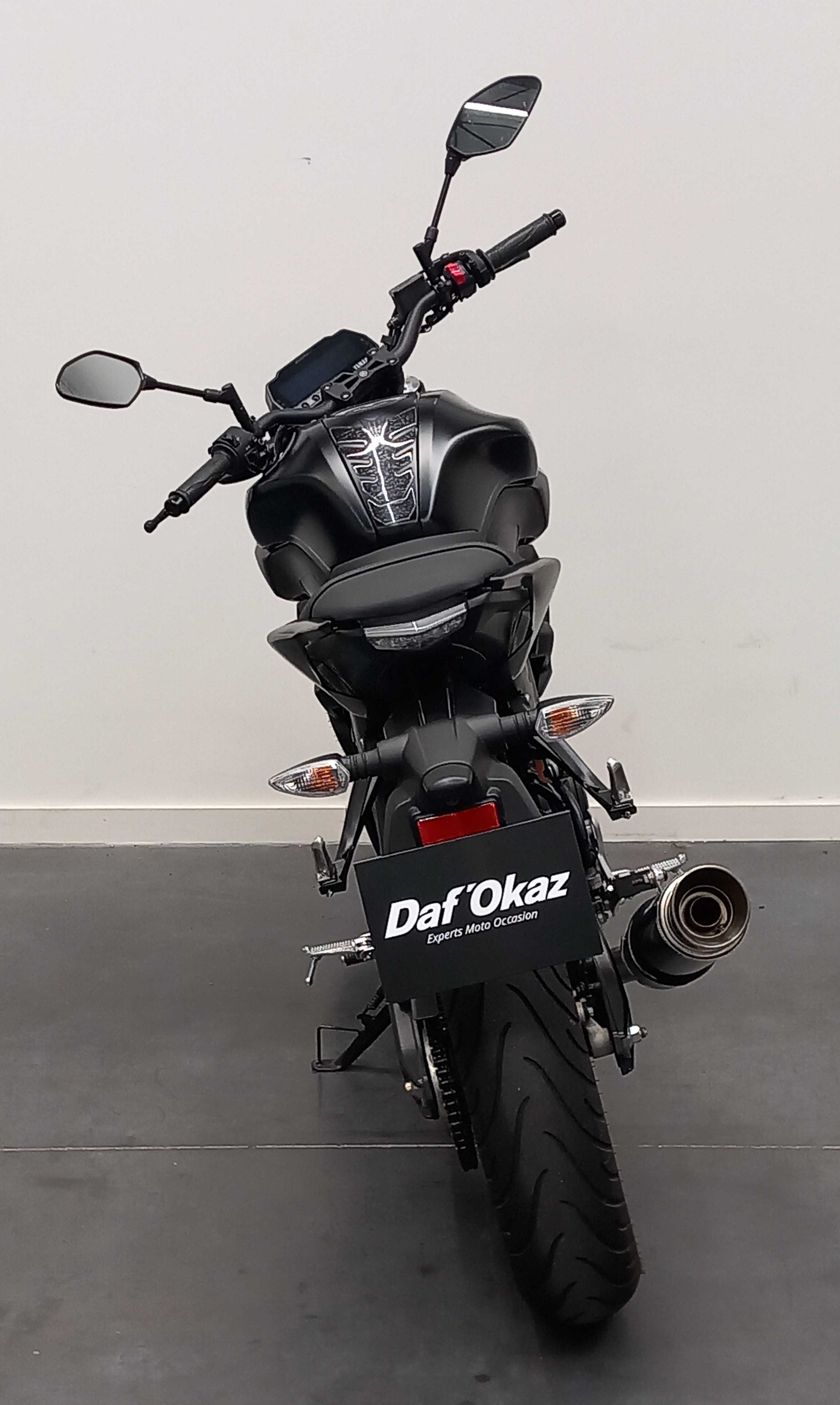 Yamaha MT 125 2022 HD vue arrière