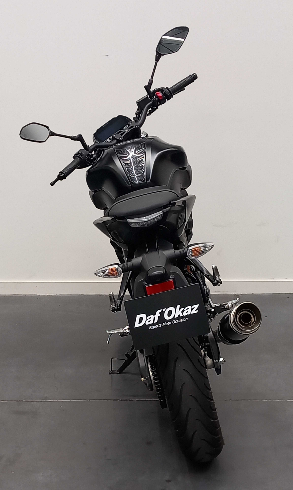 Yamaha MT 125 2022 vue arrière