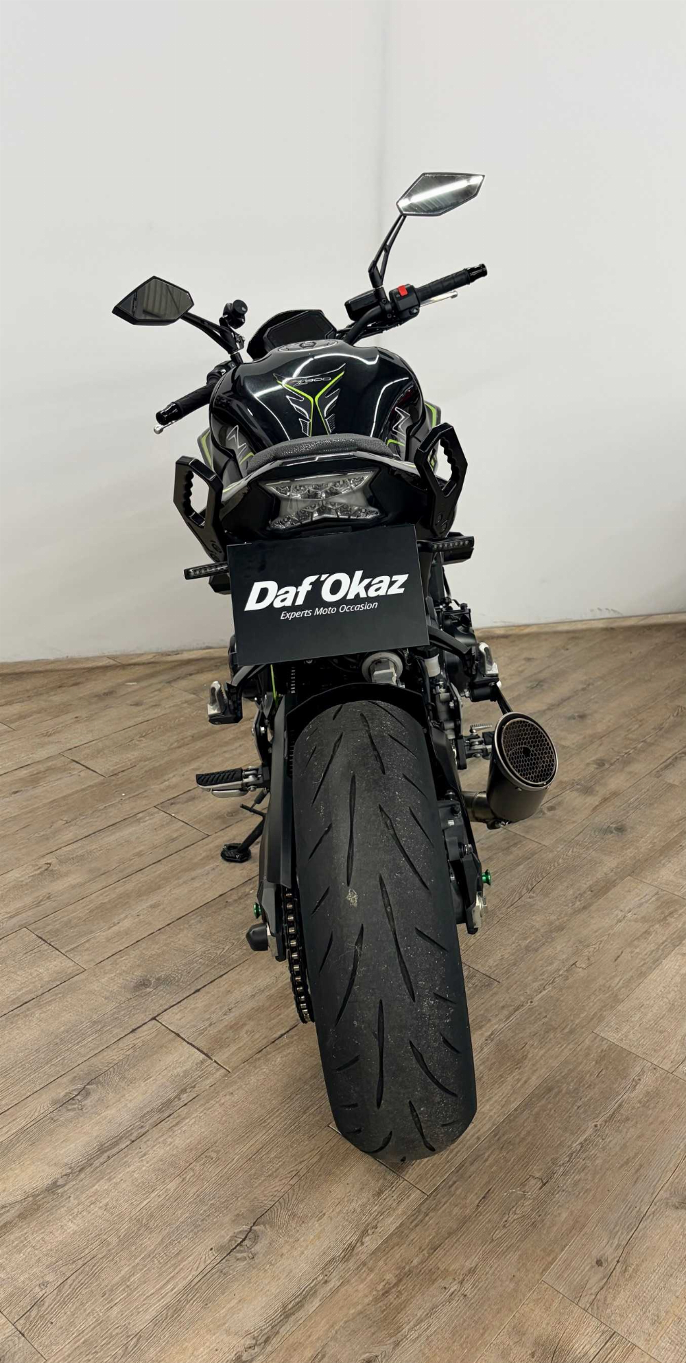 Kawasaki Z 900 2022 vue arrière