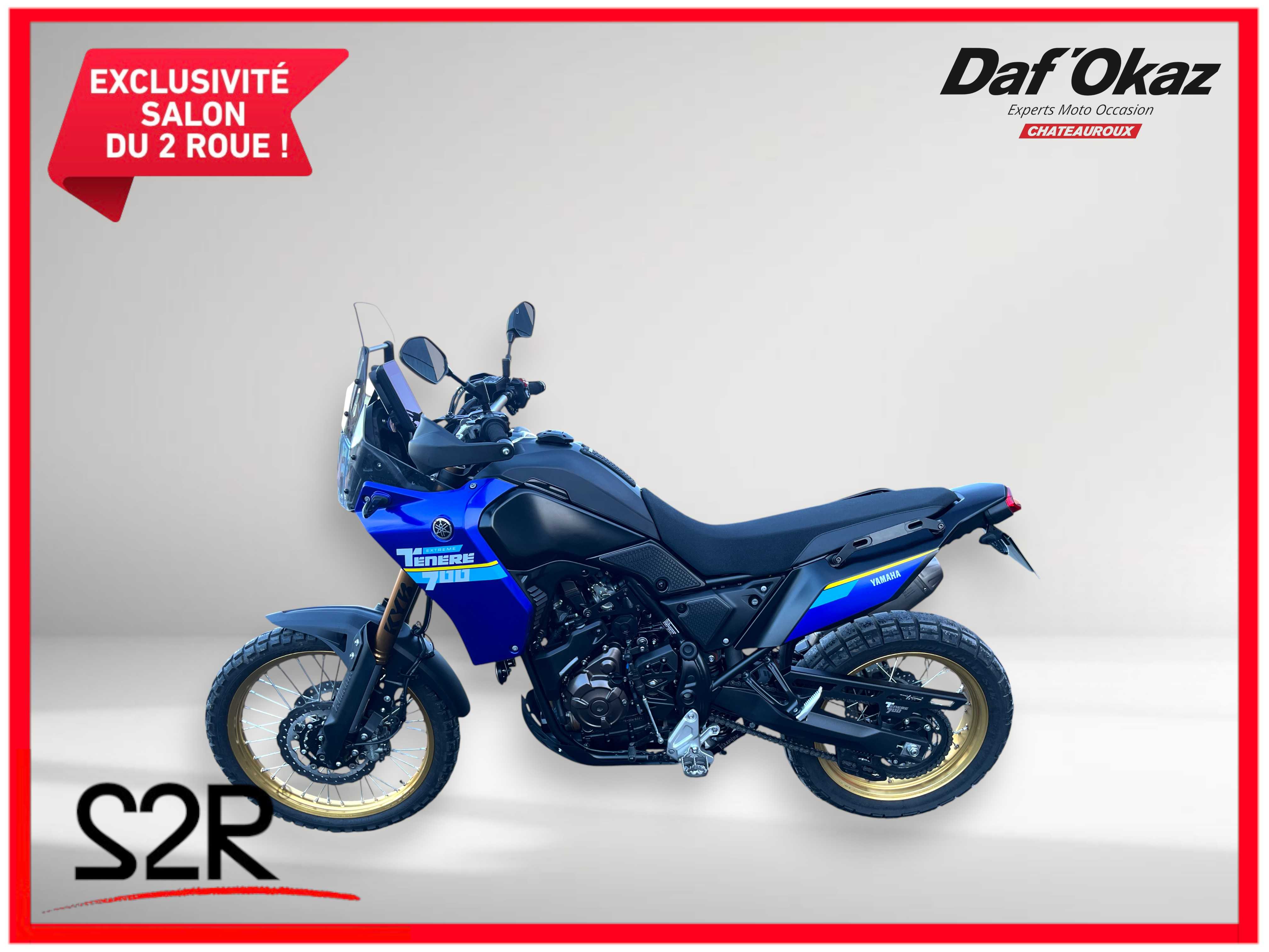 Yamaha XTZ 700 TENERE EXTREME 2024 HD vue arrière