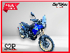 Aperçu Yamaha XTZ 700 TENERE EXTREME 2024 vue 3/4 droite