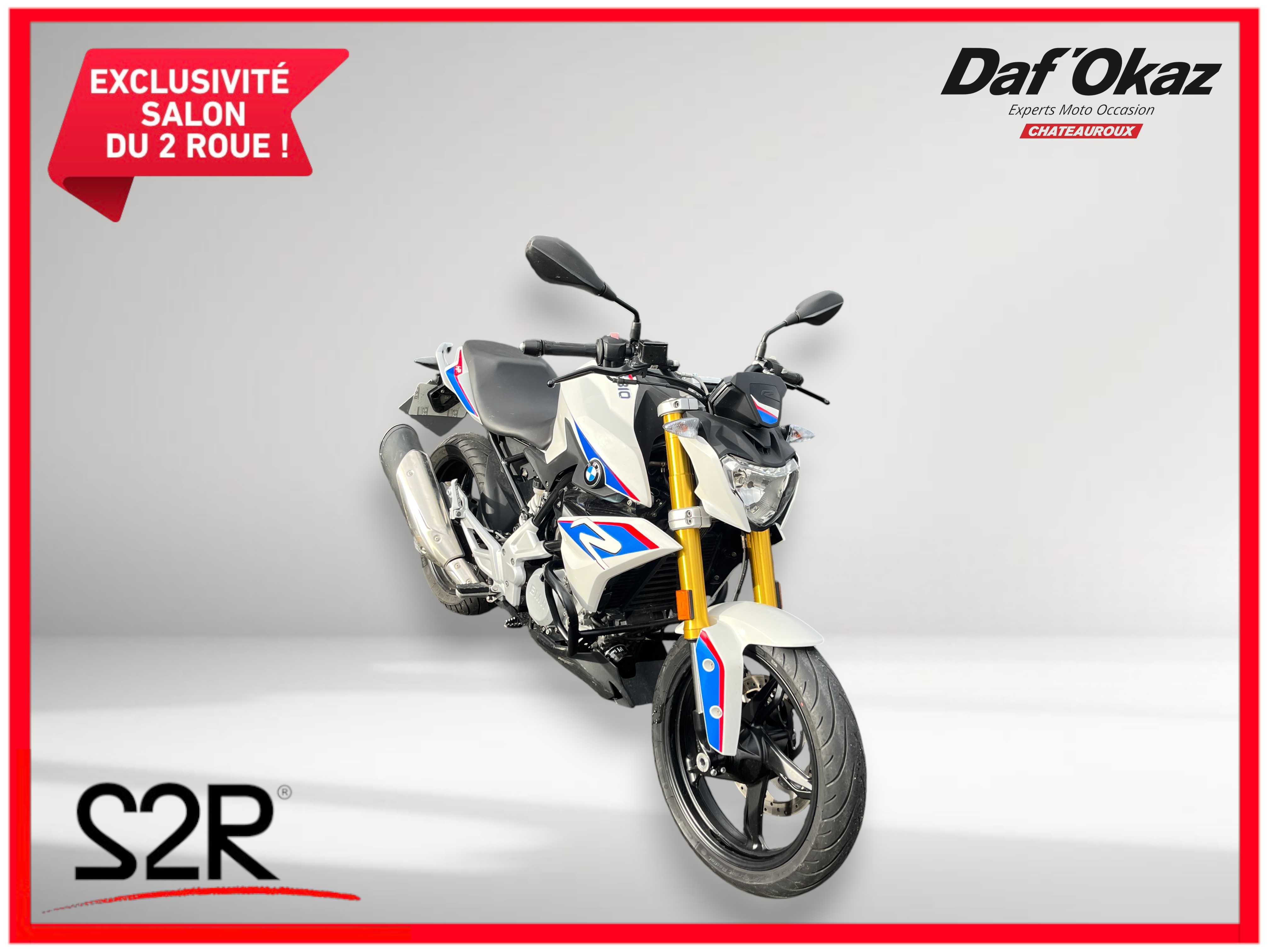 BMW G 310 R 2019 HD vue 3/4 droite