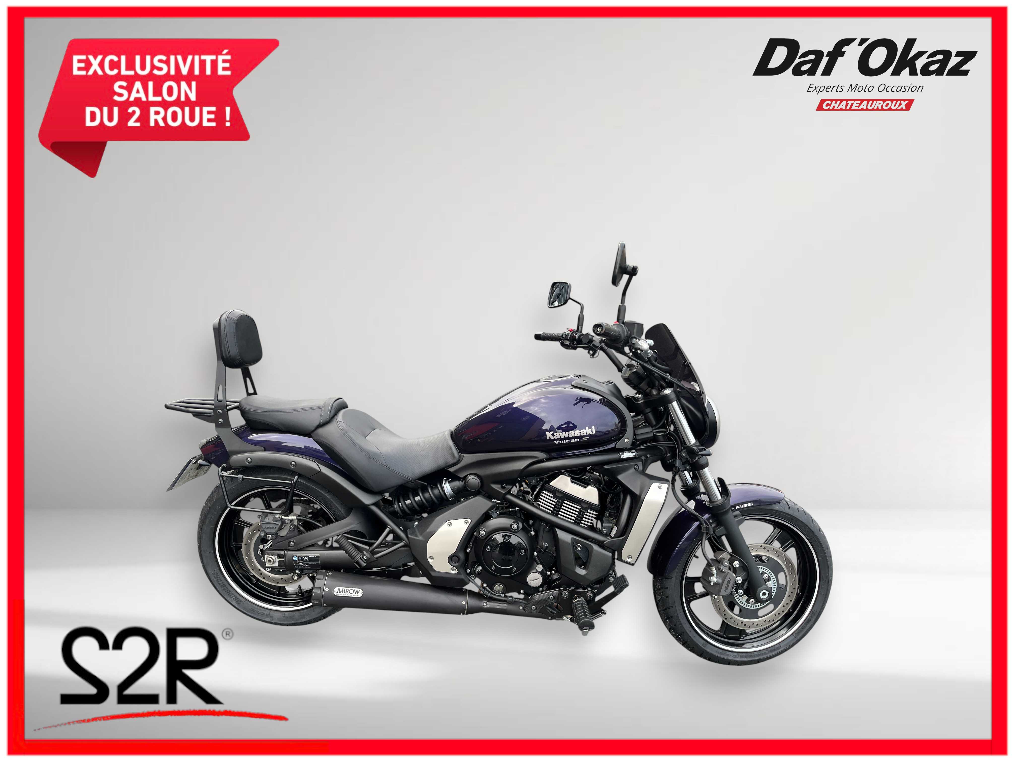 Kawasaki EN 650 Vulcan S ABS 2015 HD vue avant