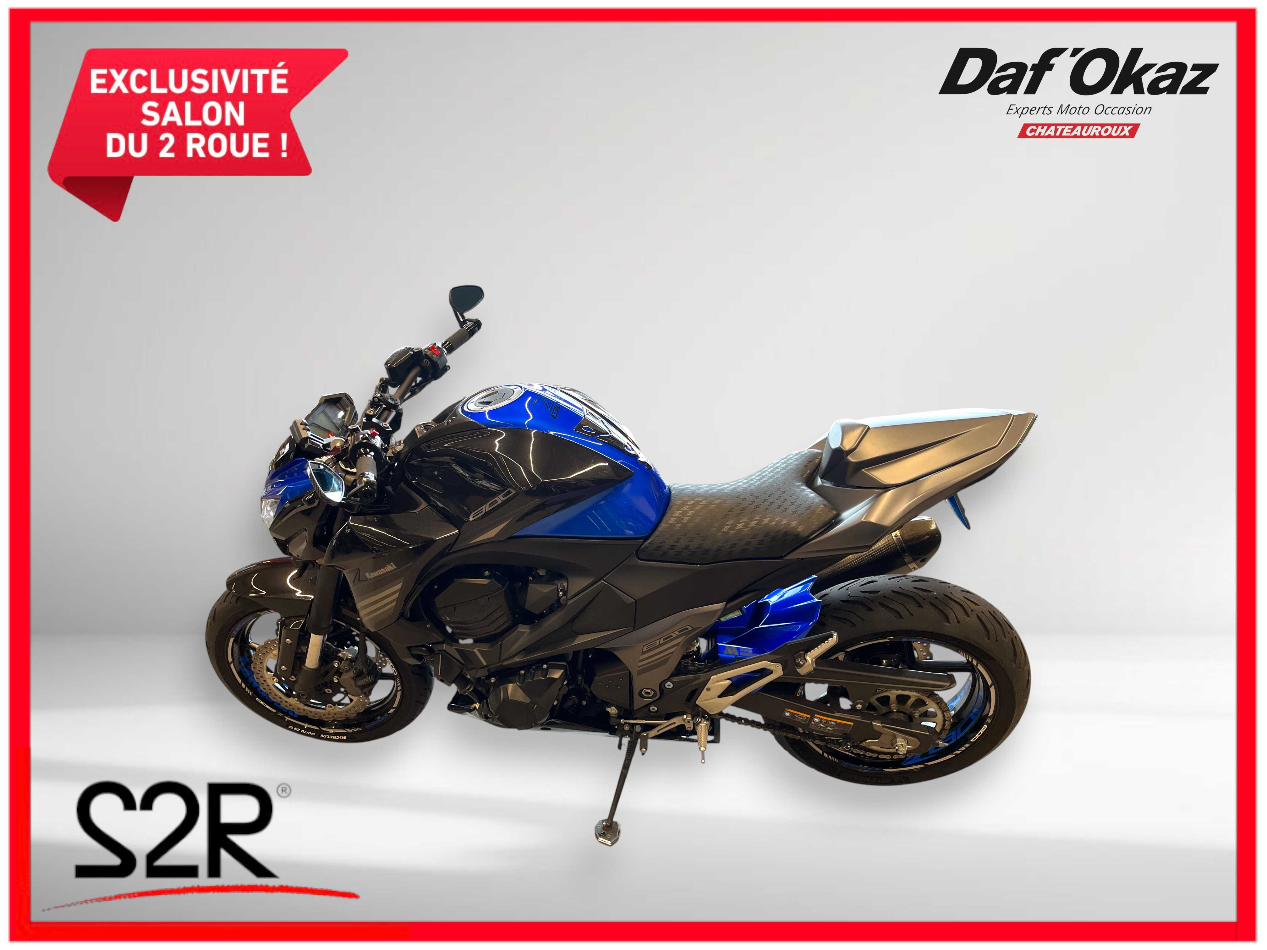 Kawasaki Z 800 E 2016 HD vue arrière