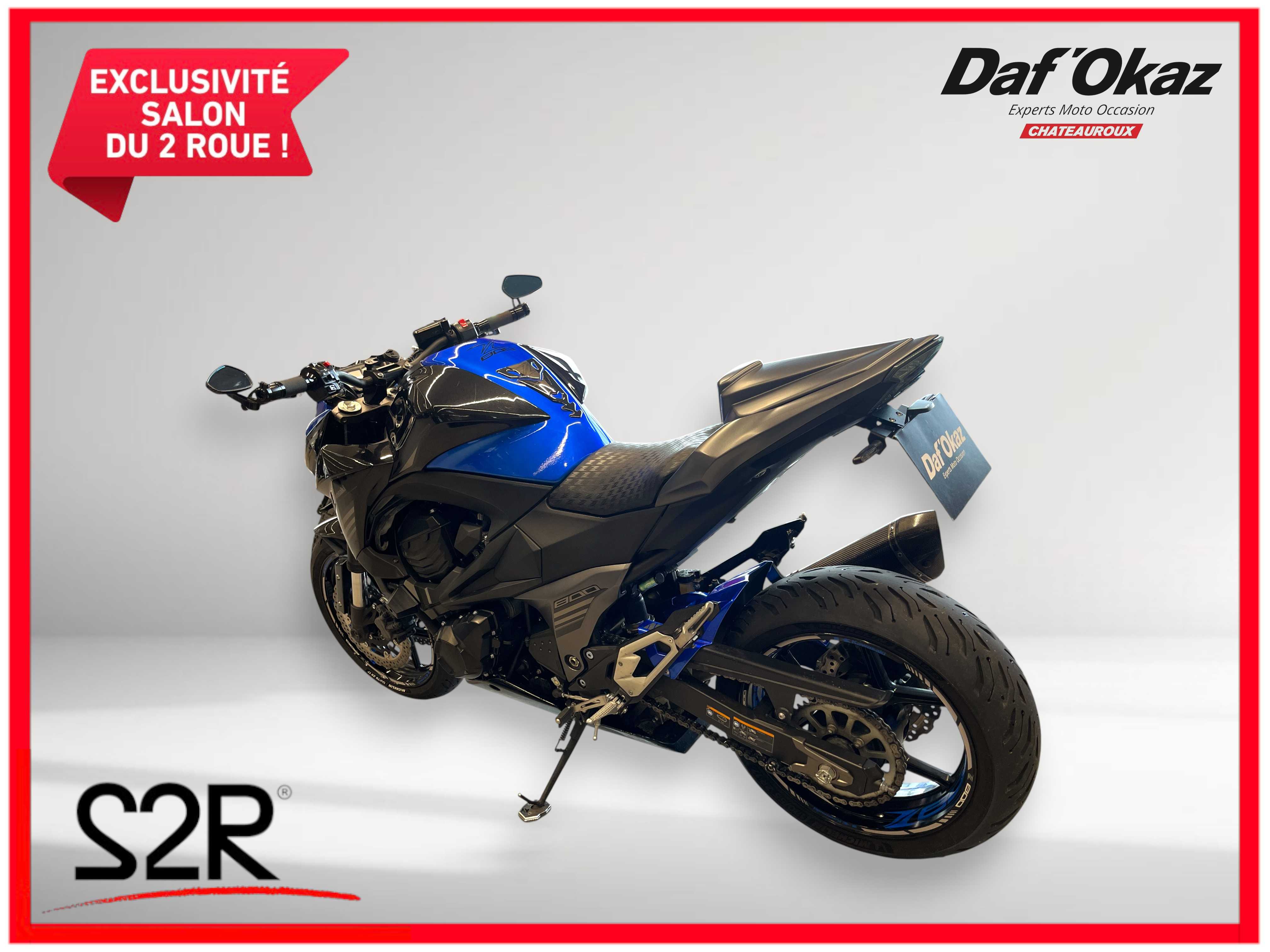 Kawasaki Z 800 E 2016 HD vue gauche