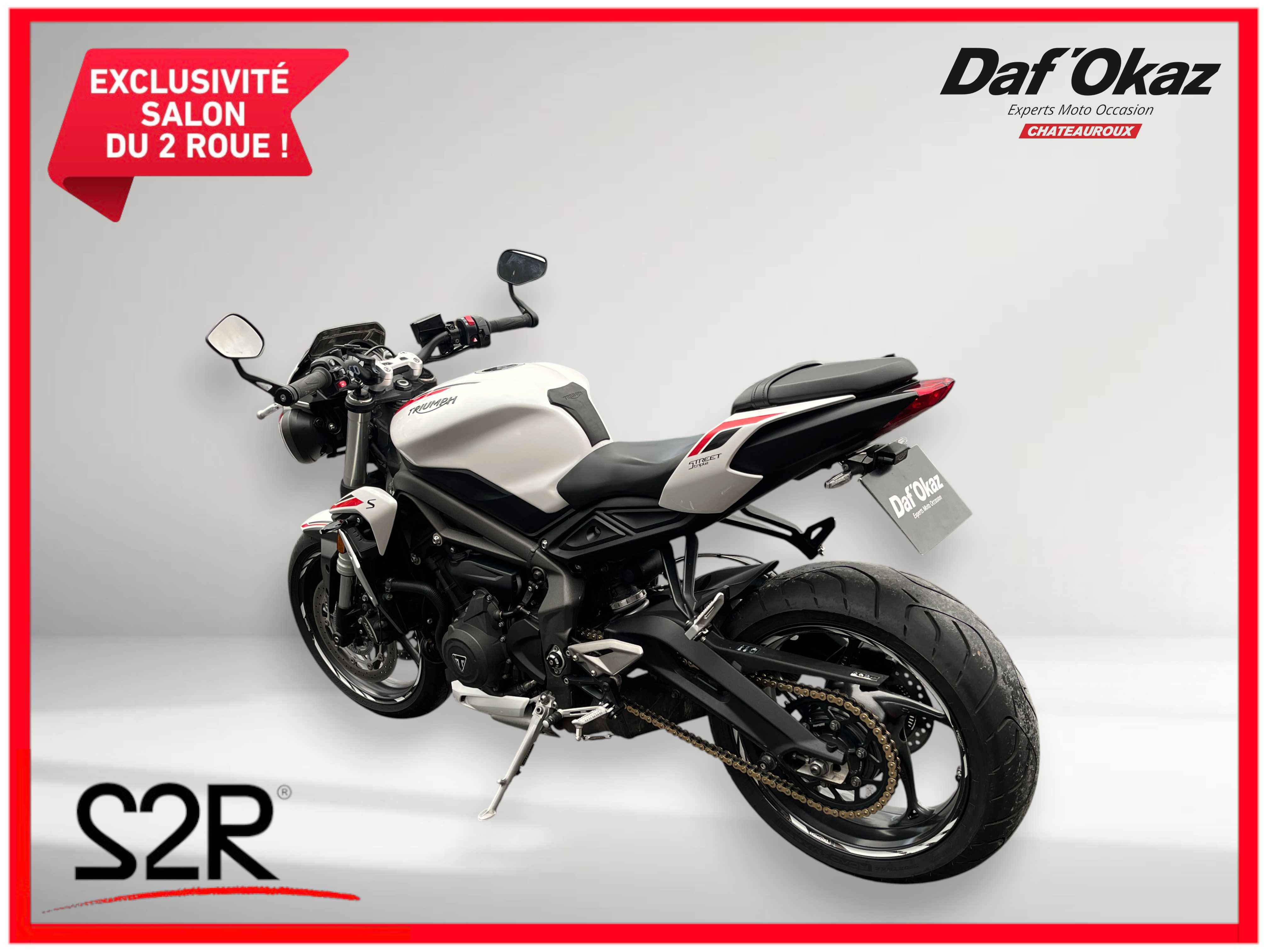 Triumph 660 Street Triple S (A2) 2020 HD vue gauche