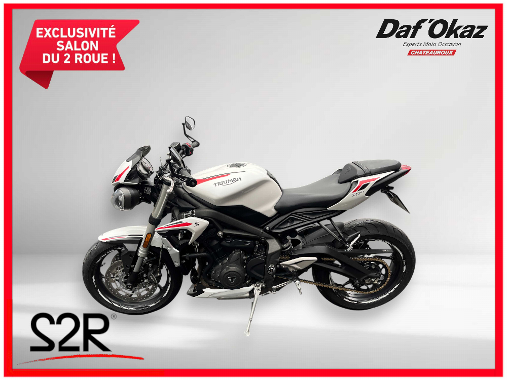 Triumph 660 Street Triple S (A2) 2020 vue arrière
